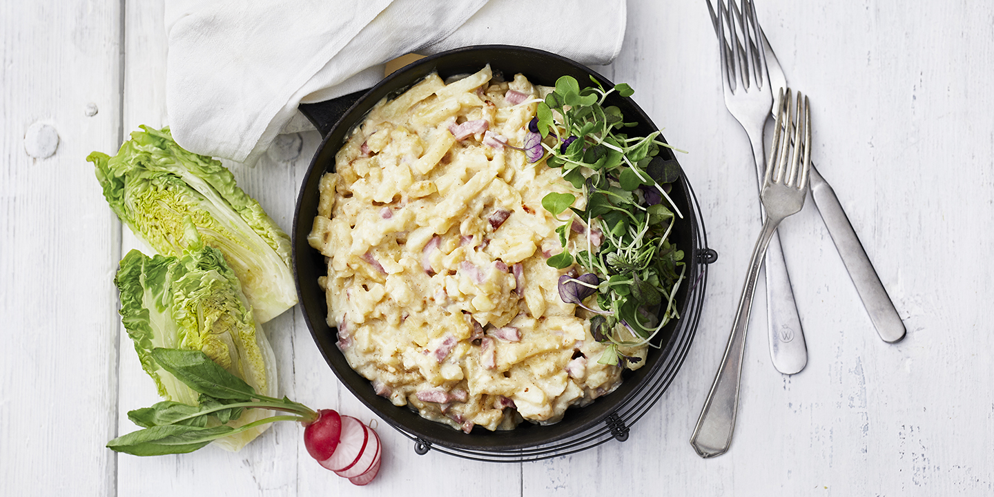 Kinkku-aurajuustokiusaus