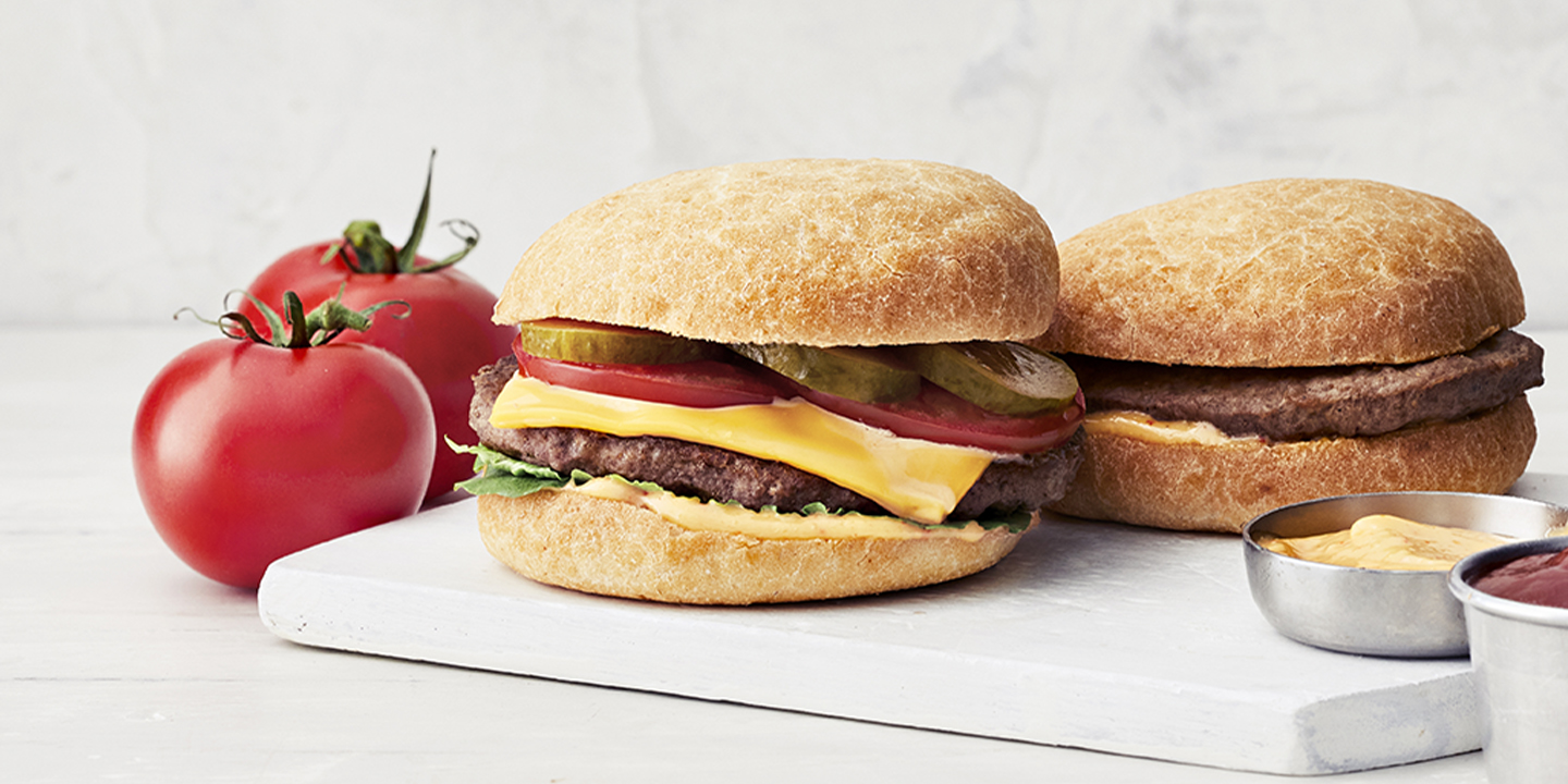 Gluteeniton pihvihampurilainen