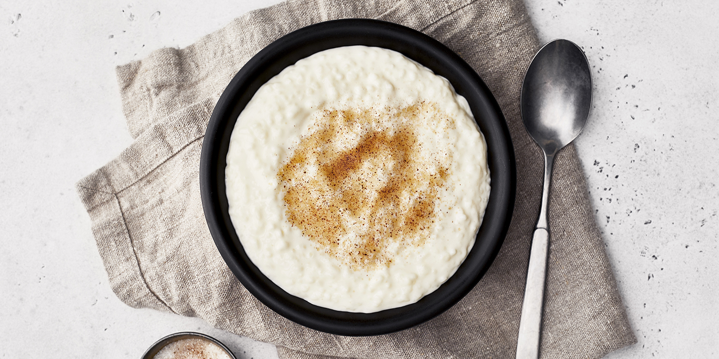 Riisipuuro kanelilla